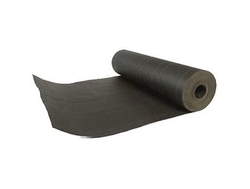 A roll of 30-pound felt underlayment